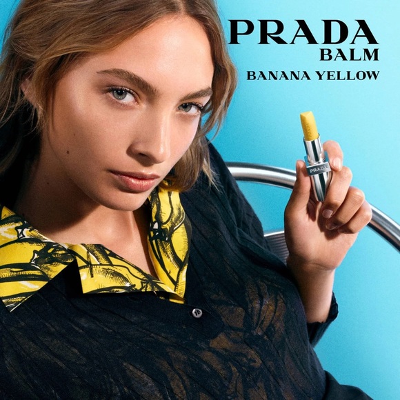 Prada Lip Balm Travel Size - U002 Banana Yellow - Picture 2 of 6